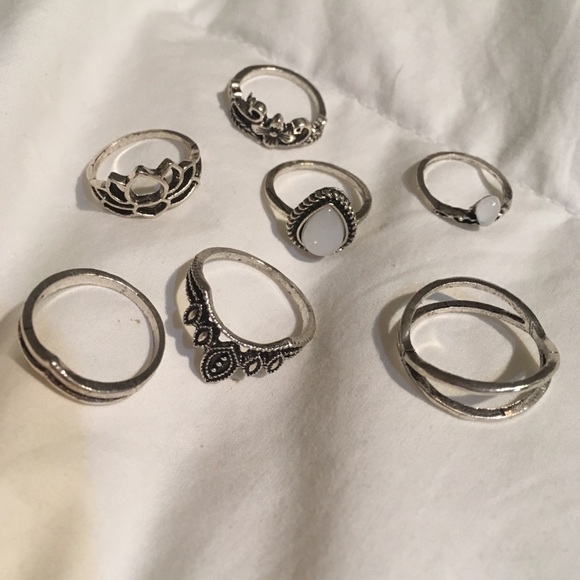 ❤️❤️❤️❤️❤️BOHO VINTAGE RING SET - Picture 3 of 3